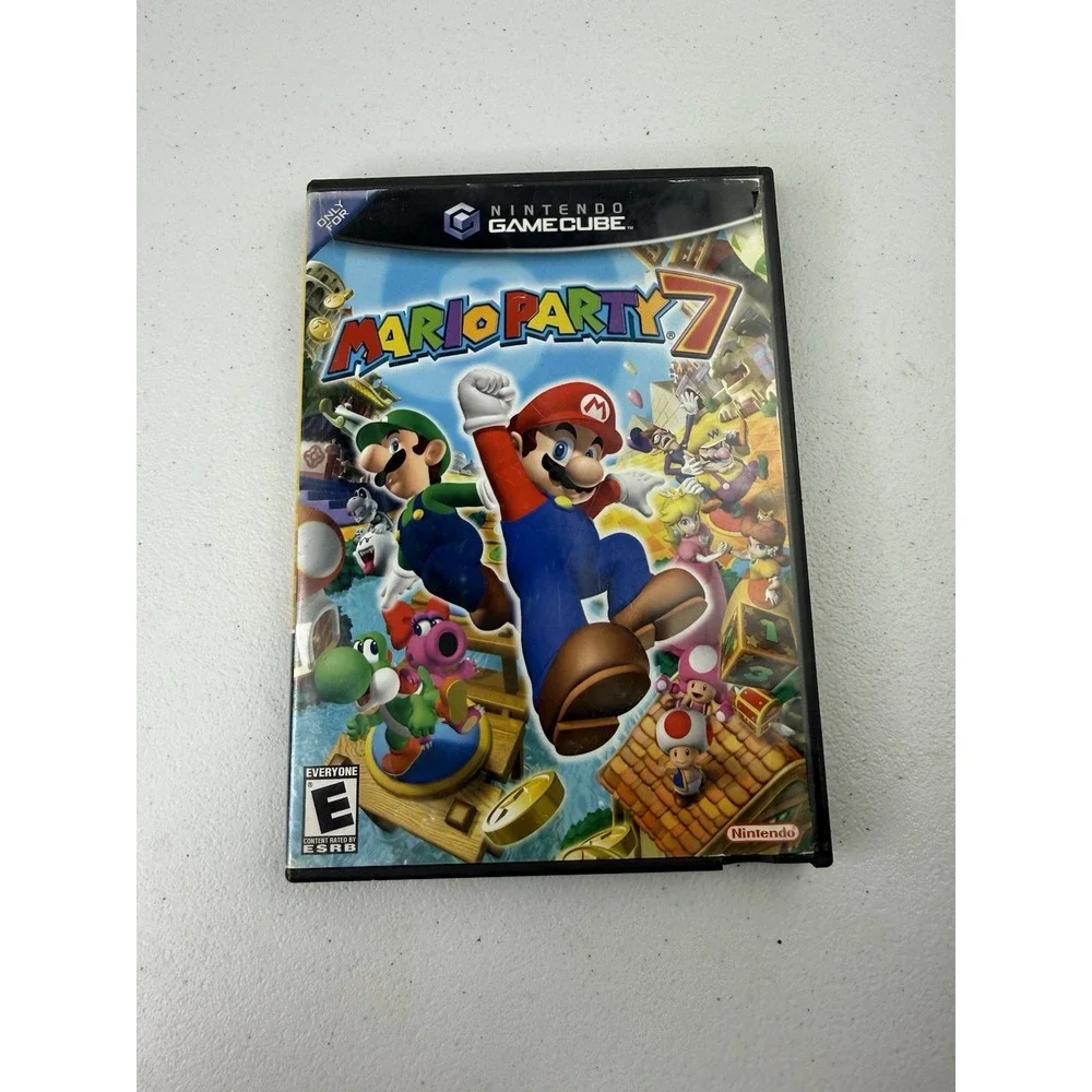 Mario Party 7 (Nintendo Gamecube 2005) No Manual Authentic Tested